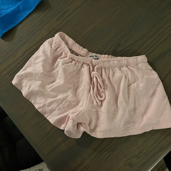 Pink Drawstring Shorts - Picture 4 of 4